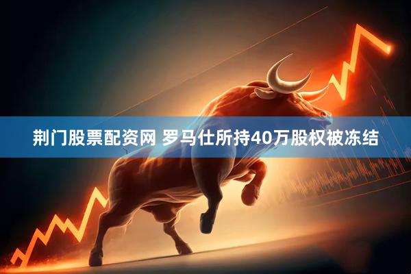 荆门股票配资网 罗马仕所持40万股权被冻结