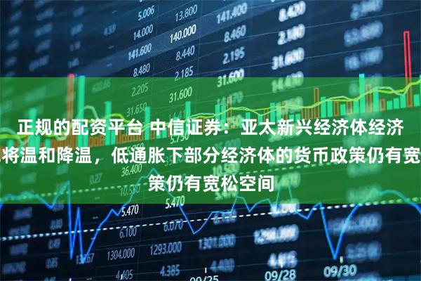 正规的配资平台 中信证券：亚太新兴经济体经济增长或将温和降温，低通胀下部分经济体的货币政策仍有宽松空间